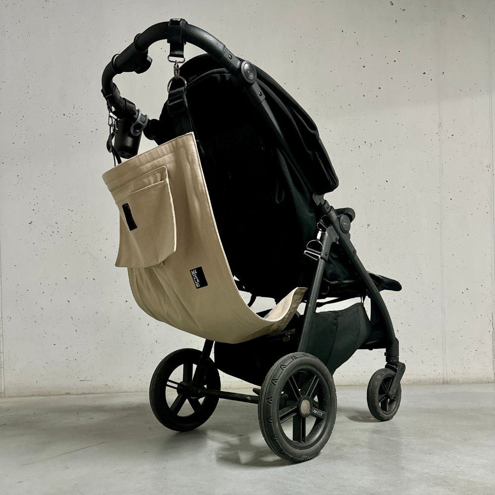 Kinderwagen Hängematte Beige