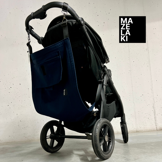 Kinderwagen Hängematte Marineblau