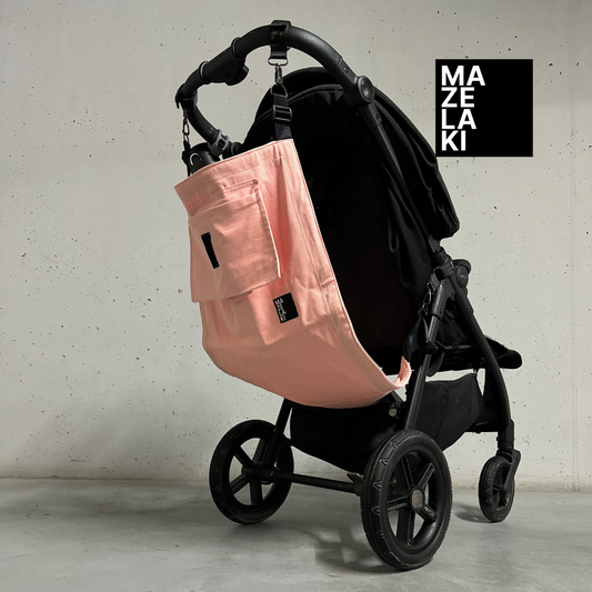 Kinderwagen Hängematte Peach Pink