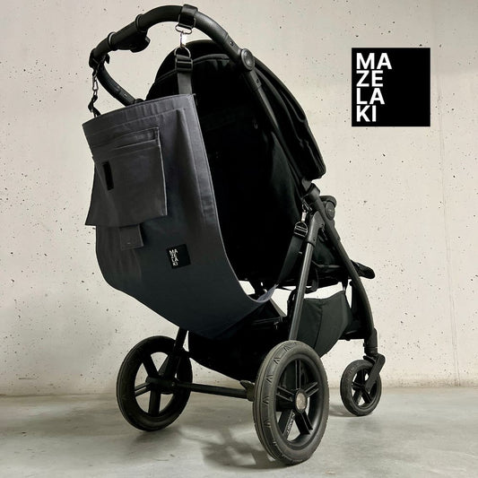 Kinderwagen Hängematte Grau