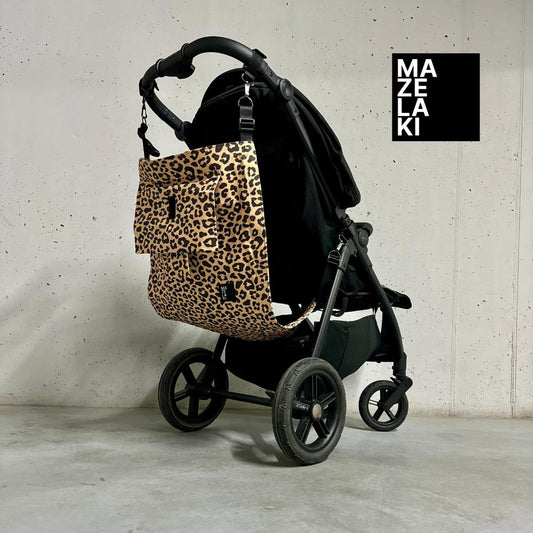 Kinderwagen Hängematte Leopard